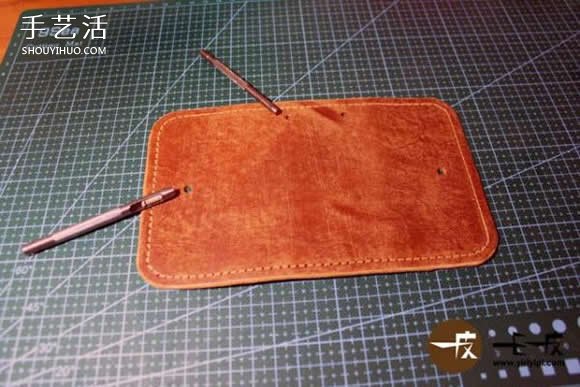 手工皮革鑰匙包制作教程 DIY鑰匙包教程圖解 -  rpnrmr.com