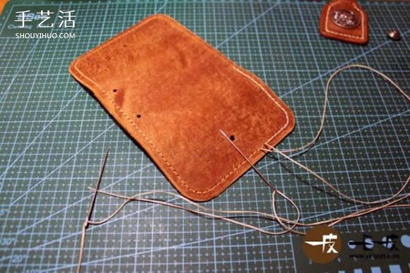 手工皮革鑰匙包制作教程 DIY鑰匙包教程圖解 -  rpnrmr.com