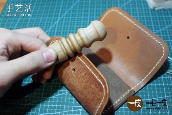 手工皮革鑰匙包制作教程 DIY鑰匙包教程圖解 -  rpnrmr.com