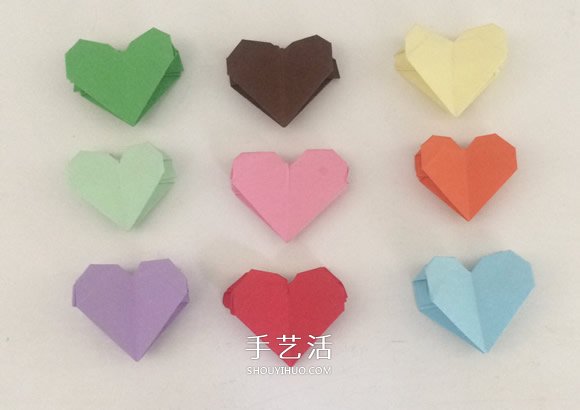 母親節(jié)簡單愛心折紙 愛心的折法圖解教程 -  rpnrmr.com