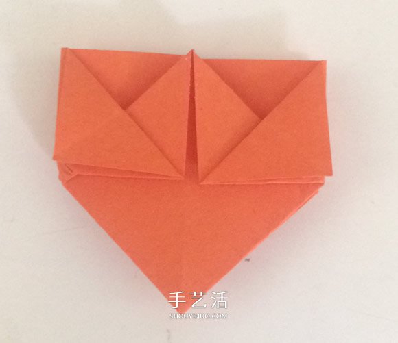 母親節(jié)簡單愛心折紙 愛心的折法圖解教程 -  rpnrmr.com