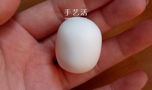 土豆兔粘土制作教程 超輕粘土土豆兔DIY圖解 -  rpnrmr.com