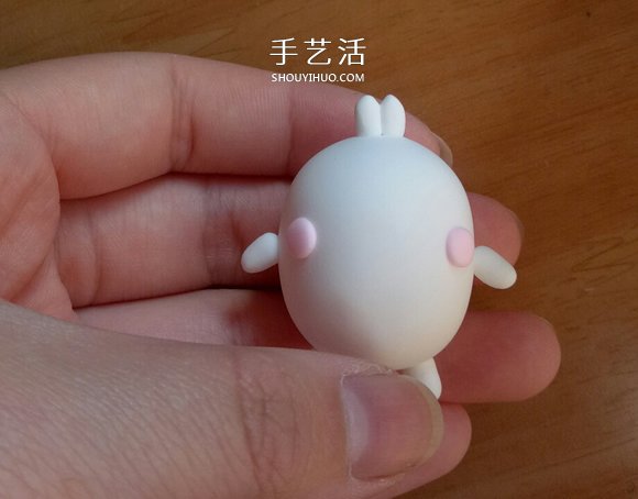 土豆兔粘土制作教程 超輕粘土土豆兔DIY圖解 -  rpnrmr.com