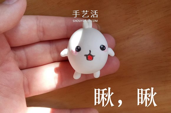 土豆兔粘土制作教程 超輕粘土土豆兔DIY圖解 -  rpnrmr.com