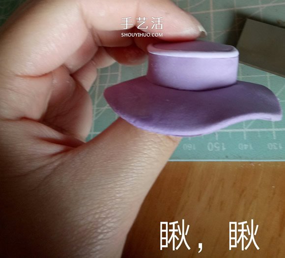超輕粘土帽子教程圖片 粘土手工制作帽子圖解 -  rpnrmr.com