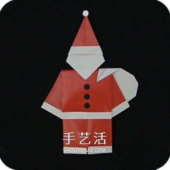 兒童圣誕老人的折法 簡(jiǎn)單折圣誕老人圖解教程 -  rpnrmr.com