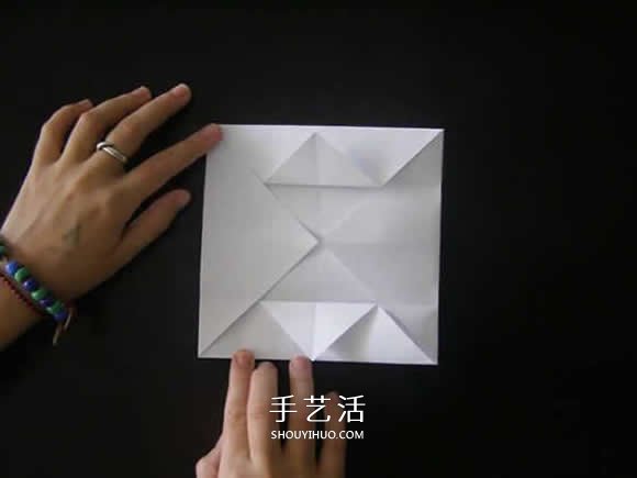 有蓋正方形盒子的折法 如何折方形紙盒圖解 -  rpnrmr.com