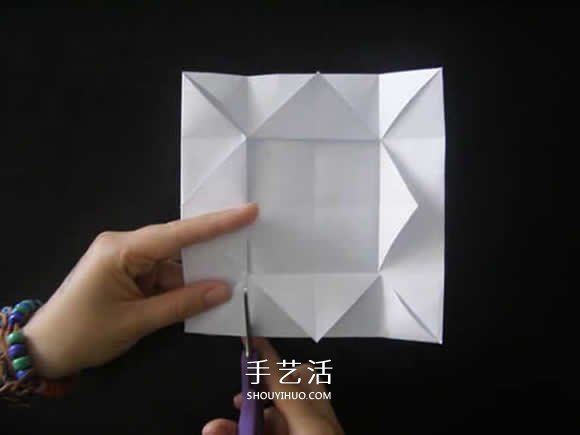 有蓋正方形盒子的折法 如何折方形紙盒圖解 -  rpnrmr.com