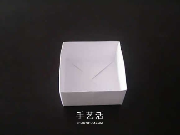 有蓋正方形盒子的折法 如何折方形紙盒圖解 -  rpnrmr.com