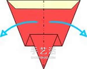 圣誕靴的折紙方法圖解 幼兒折圣誕靴的教程 -  rpnrmr.com