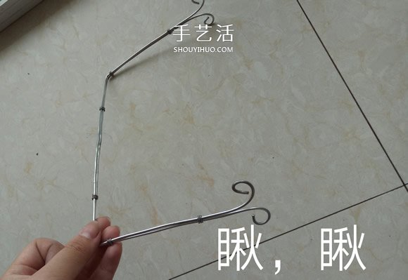 秋千吊椅鐵絲工藝品DIY 迷你秋千吊椅制作方法 -  rpnrmr.com