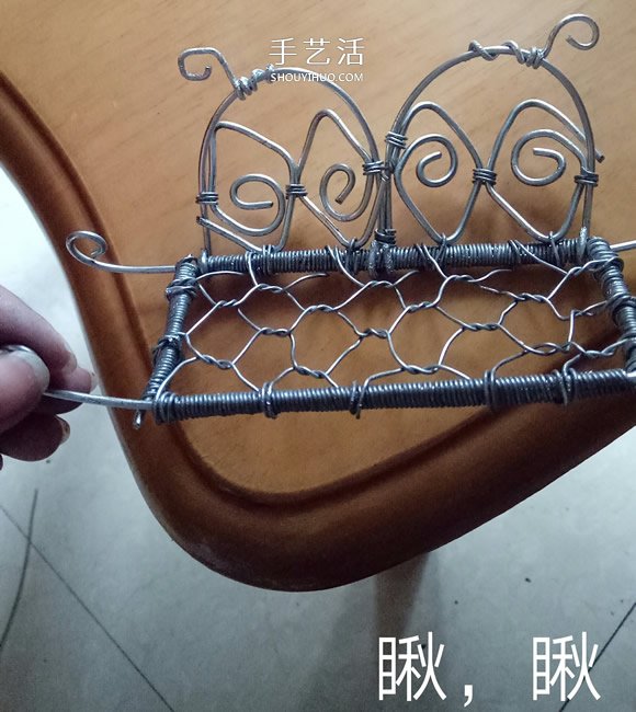 秋千吊椅鐵絲工藝品DIY 迷你秋千吊椅制作方法 -  rpnrmr.com