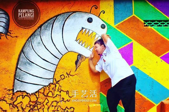 老舊小鎮(zhèn)別急著拆 印尼“彩虹村”成新興景點(diǎn) -  rpnrmr.com