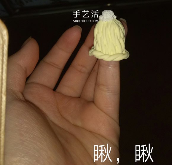 冬天保暖帽子粘土制作 超輕粘土毛線帽DIY圖解 -  rpnrmr.com