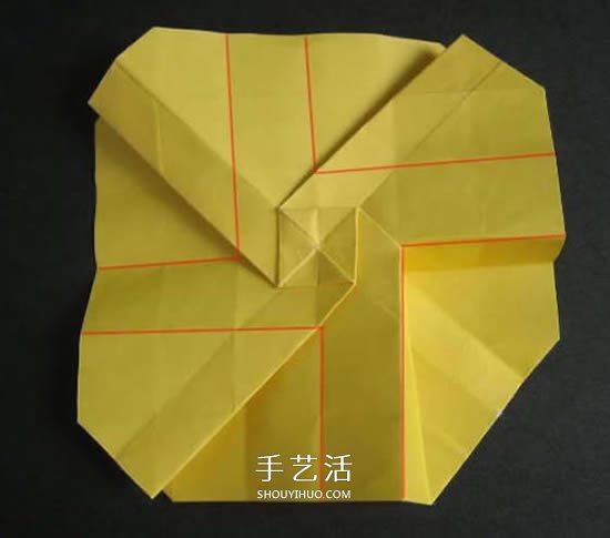 手工玫瑰花的折法圖解 超詳細(xì)折紙玫瑰步驟圖 -  rpnrmr.com