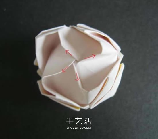 手工玫瑰花的折法圖解 超詳細(xì)折紙玫瑰步驟圖 -  rpnrmr.com