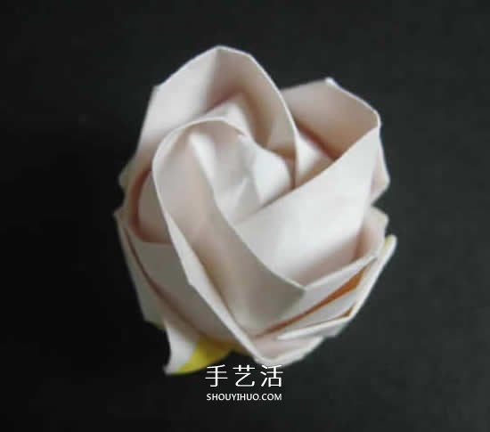 手工玫瑰花的折法圖解 超詳細(xì)折紙玫瑰步驟圖 -  rpnrmr.com