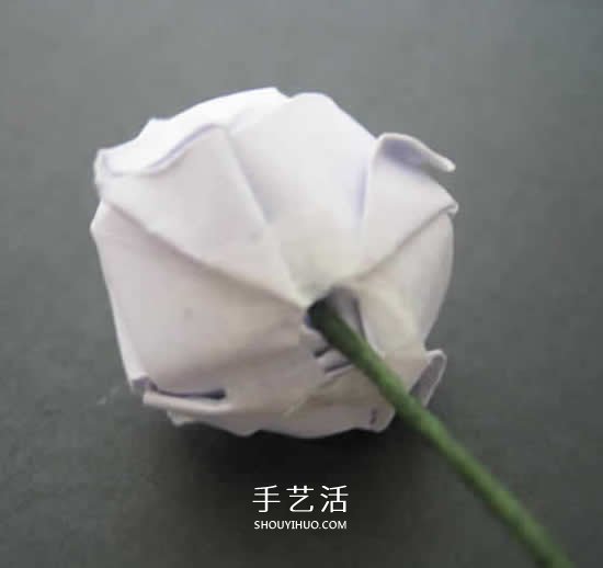 手工玫瑰花的折法圖解 超詳細(xì)折紙玫瑰步驟圖 -  rpnrmr.com