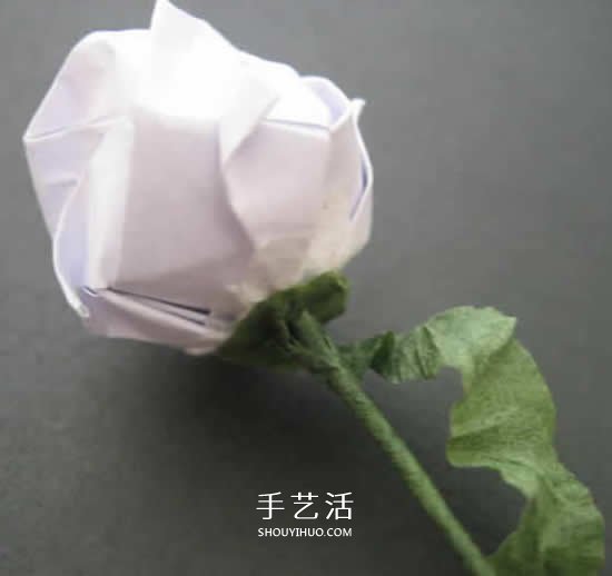 手工玫瑰花的折法圖解 超詳細(xì)折紙玫瑰步驟圖 -  rpnrmr.com