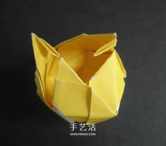 手工玫瑰花的折法圖解 超詳細(xì)折紙玫瑰步驟圖 -  rpnrmr.com