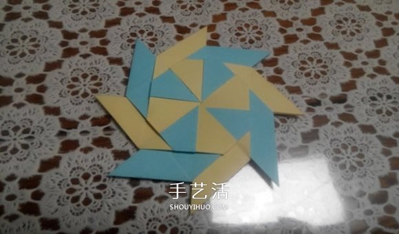 八角飛鏢怎么折圖解 忍者八角飛鏢的折法 -  rpnrmr.com