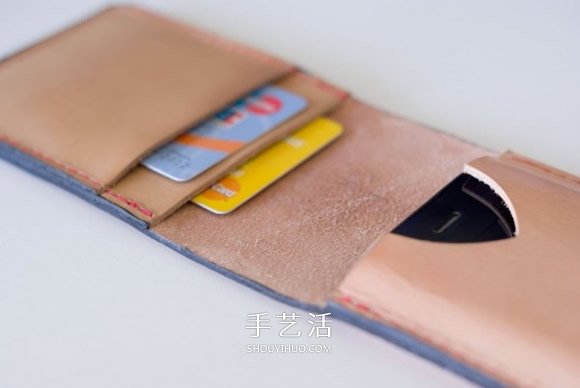 帶卡包功能手機套DIY 自制皮革卡包手機套教程 -  rpnrmr.com