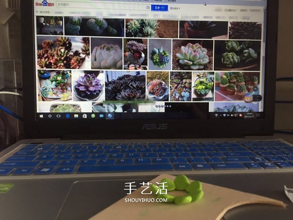 超輕粘土制作多肉相框 漂亮超輕粘土相框DIY -  rpnrmr.com