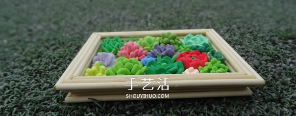 超輕粘土制作多肉相框 漂亮超輕粘土相框DIY -  rpnrmr.com