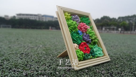 超輕粘土制作多肉相框 漂亮超輕粘土相框DIY -  rpnrmr.com