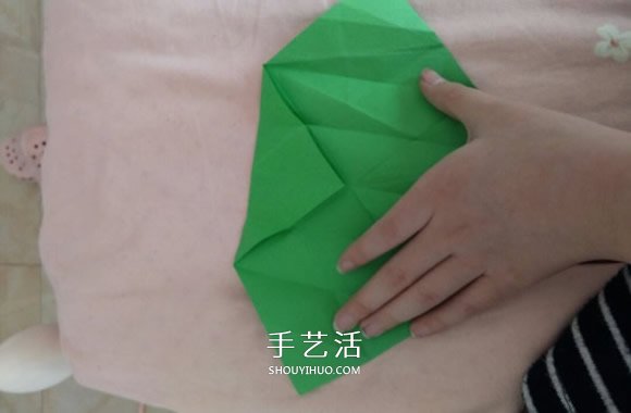 正方形禮品盒的折法 帶花朵禮品盒折紙圖解 -  rpnrmr.com