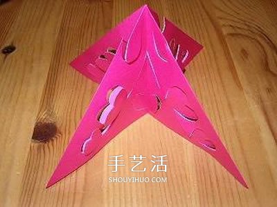 剪紙花朵掛飾的步驟圖 立體剪紙花掛飾的做法 -  rpnrmr.com