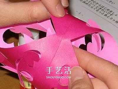 剪紙花朵掛飾的步驟圖 立體剪紙花掛飾的做法 -  rpnrmr.com