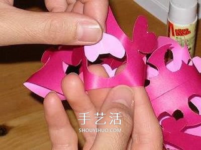 剪紙花朵掛飾的步驟圖 立體剪紙花掛飾的做法 -  rpnrmr.com