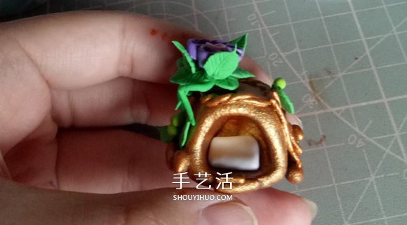 超輕粘土精靈小屋制作 可愛(ài)精靈房子粘土DIY -  rpnrmr.com