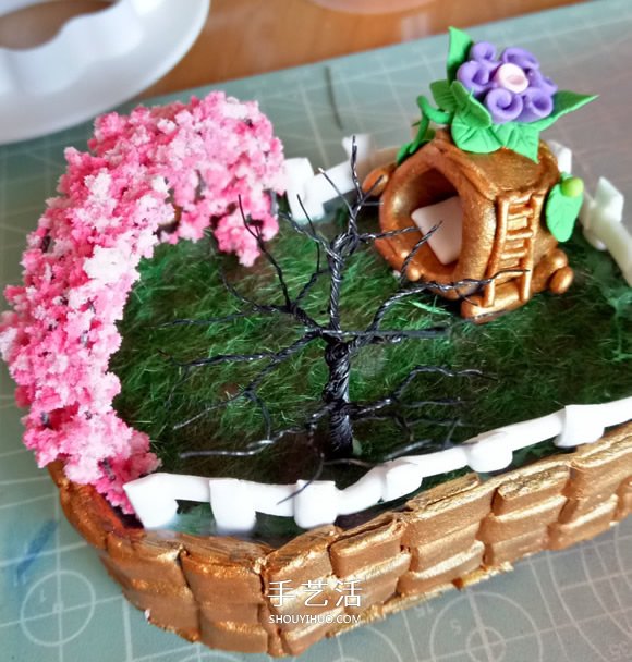 超輕粘土精靈小屋制作 可愛(ài)精靈房子粘土DIY -  rpnrmr.com