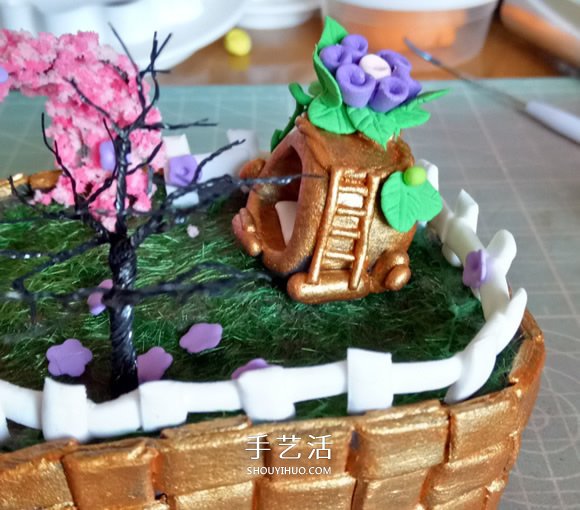 超輕粘土精靈小屋制作 可愛(ài)精靈房子粘土DIY -  rpnrmr.com