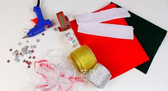不織布圣誕襪制作方法 手工布藝圣誕襪子DIY -  rpnrmr.com