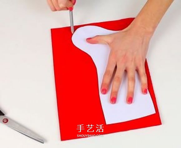 不織布圣誕襪制作方法 手工布藝圣誕襪子DIY -  rpnrmr.com