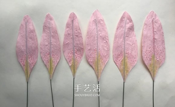 手工百合花制作方法 簡單紙百合花的折法圖解 -  rpnrmr.com