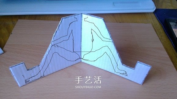廢紙盒做手機(jī)支架方法 簡易手機(jī)支架制作方法 -  rpnrmr.com