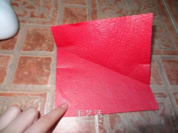 卷心玫瑰花的折法圖解 卷心玫瑰折紙教程詳細 -  rpnrmr.com