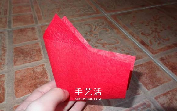 卷心玫瑰花的折法圖解 卷心玫瑰折紙教程詳細 -  rpnrmr.com