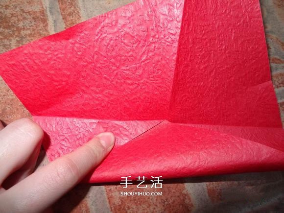 卷心玫瑰花的折法圖解 卷心玫瑰折紙教程詳細 -  rpnrmr.com