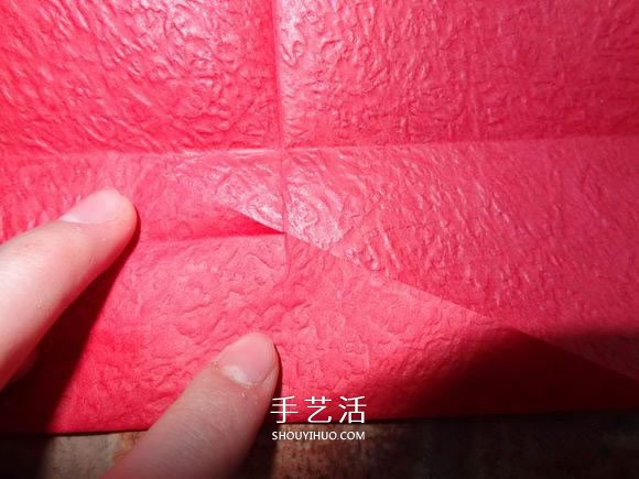 卷心玫瑰花的折法圖解 卷心玫瑰折紙教程詳細 -  rpnrmr.com