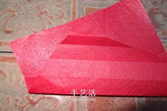 卷心玫瑰花的折法圖解 卷心玫瑰折紙教程詳細 -  rpnrmr.com