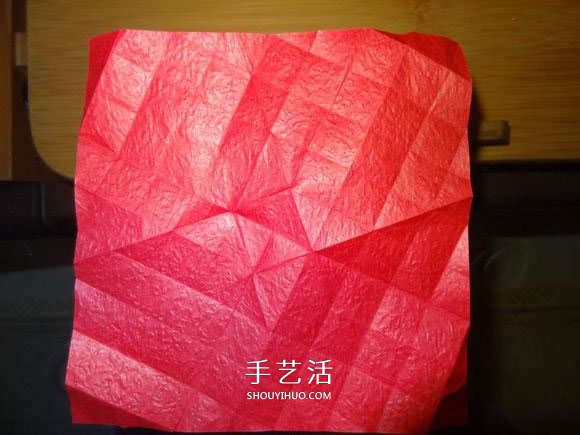 卷心玫瑰花的折法圖解 卷心玫瑰折紙教程詳細 -  rpnrmr.com