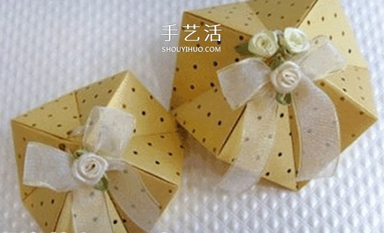 怎么折紙八角形喜糖盒 好看糖果盒的折法圖解 -  rpnrmr.com