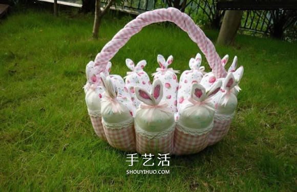 不織布可愛籃子DIY 自制圓形布藝籃子的方法 -  rpnrmr.com