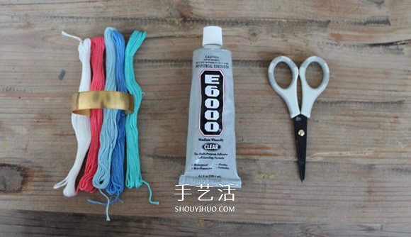 三股繩手鏈的編法圖解 DIY制作成漂亮的手鐲 -  rpnrmr.com