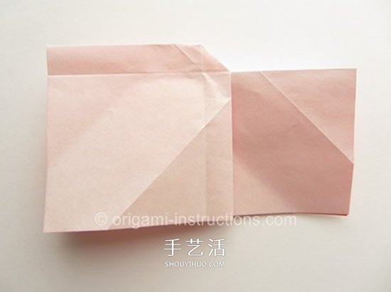 川崎玫瑰花折法教程 川崎玫瑰改良版折紙圖解 -  rpnrmr.com